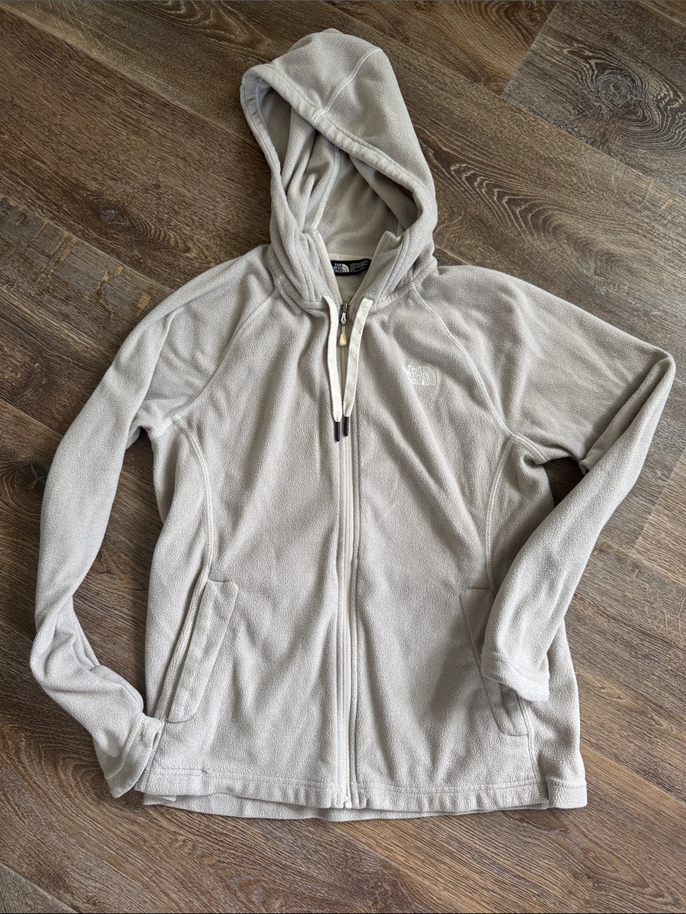 The North Face Women's Ivory Fleece Zip-Up Hoodie